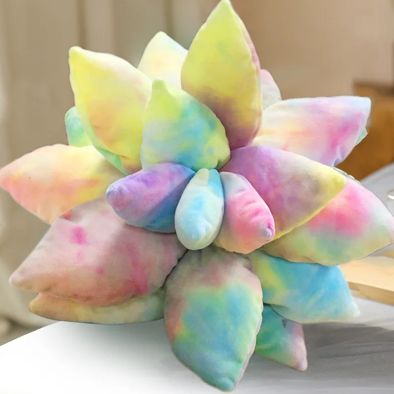 Irregular Shaped Decorative Pillows As Gift Decor Cushion Succulent Plants Pillow
