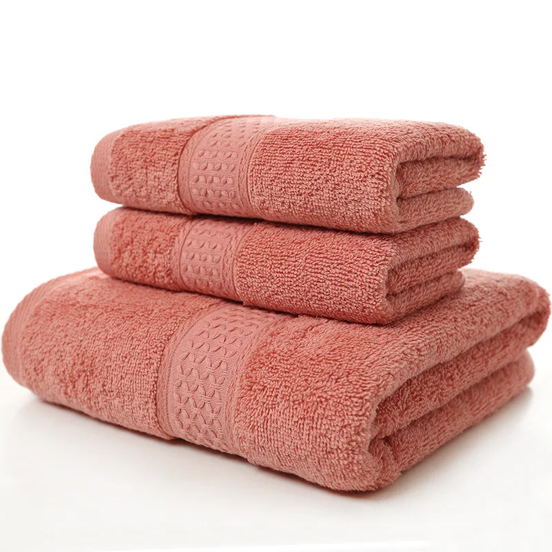 custom cheap 100% organic cotton terry jacquard  face hand towel set bath towels sets luxury