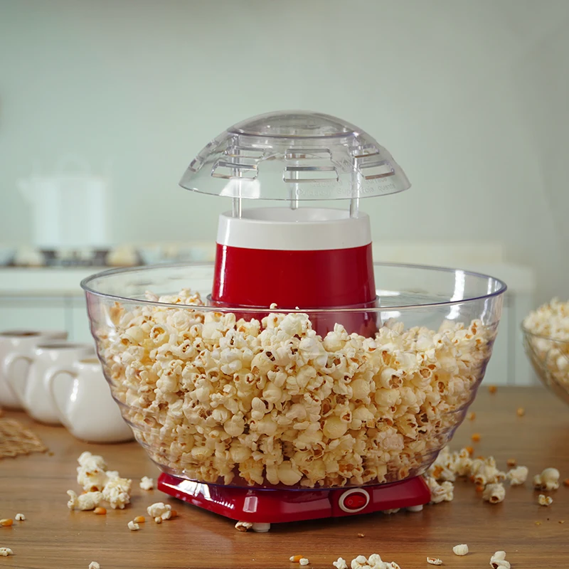 Customized Party Popper Air Popcorn Maker Machine Pop Corn Maker With Bowl