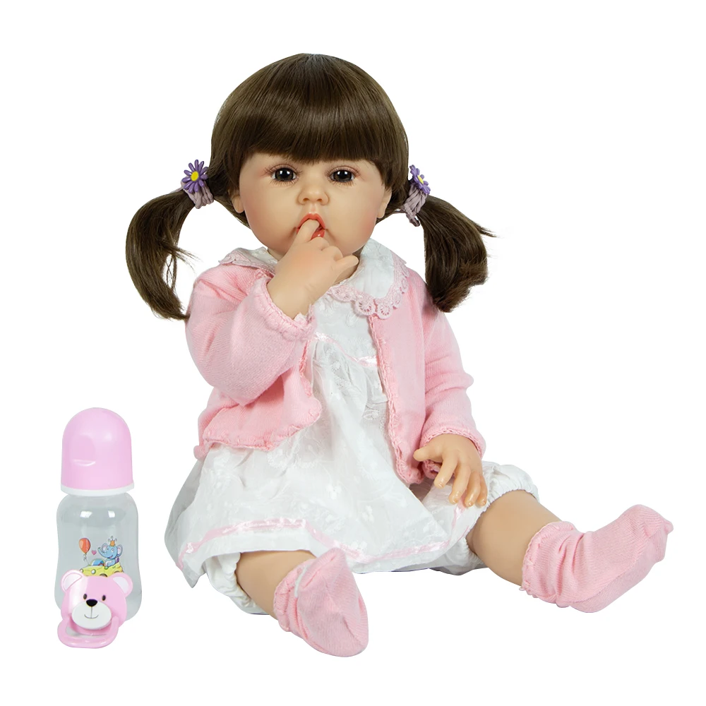 Wholesale reborn baby alive waterproof bebes reborn de silicon newborn dolls for girls gift