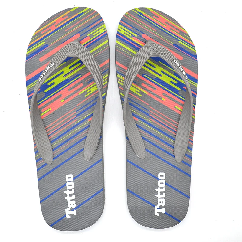 Uniseason  Summer flip flops  Outdoor Plastic PVC Strap Men Washable  Slipper