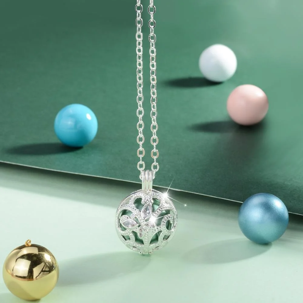 Wholesale Harmony Chime Baby Mexican Bola Musical Ball Angel Caller necklace