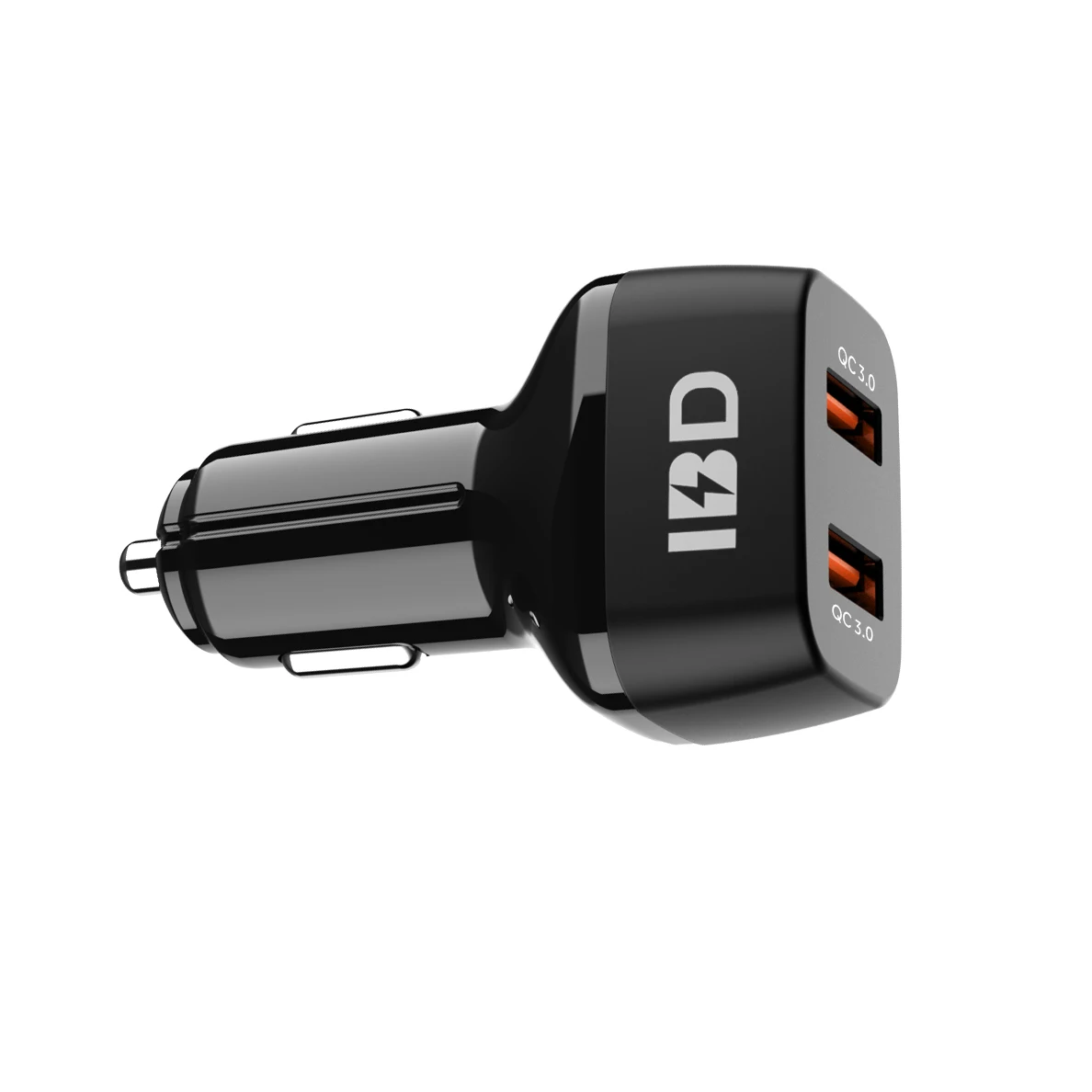 IBD OEM логотип двойной USB QC3.0 автомобильное зарядное устройство QC3.0 автомобильное зарядное устройство
