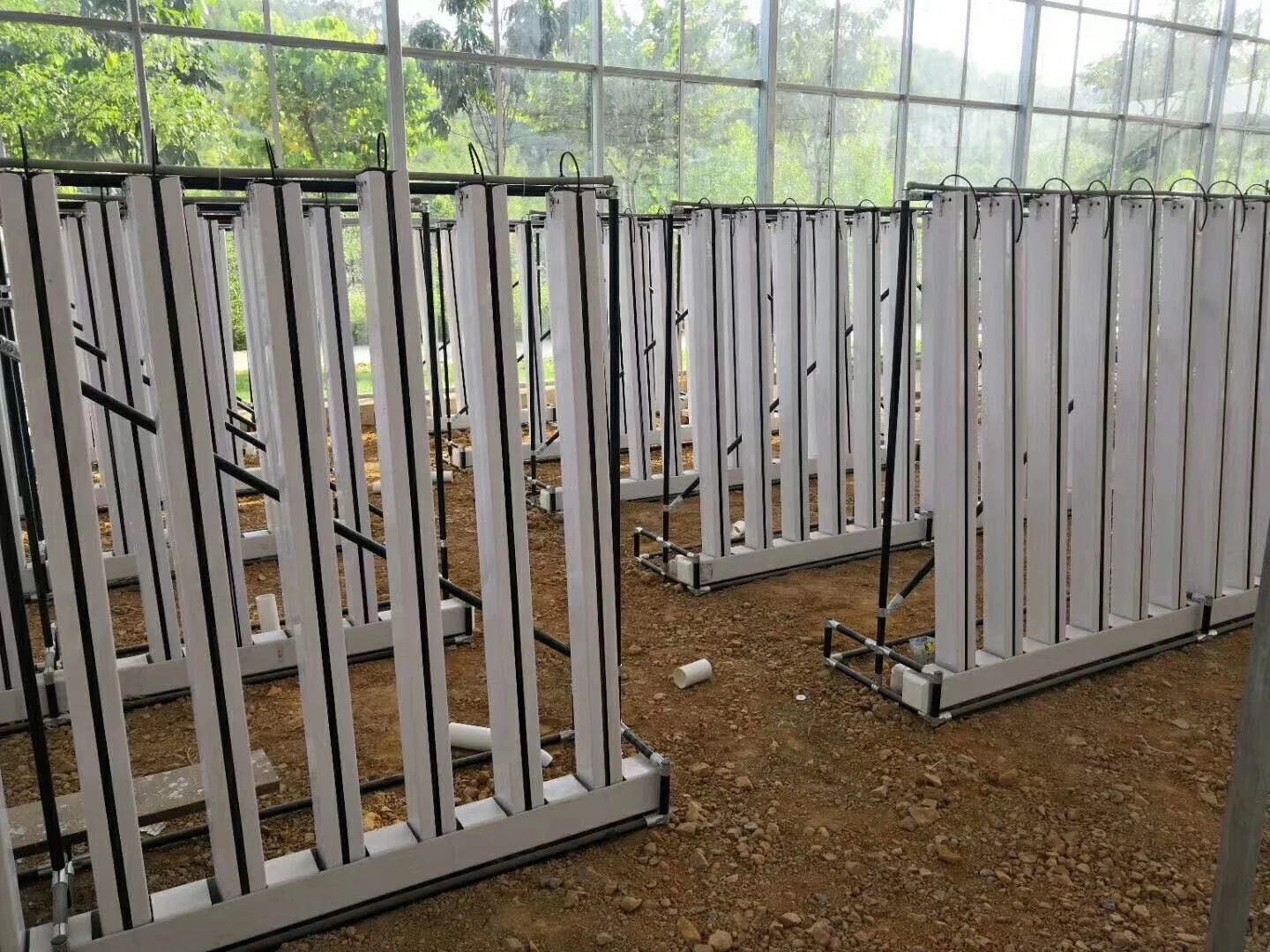 Agriculture Vertical Hydroponic Tower Zip Hydroponic Channel Grow System