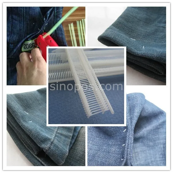 
10000pack Nylon T-end Tag Pin 5mm For Tag Gun, garment socks fastener laundry washing barb repairing tail fabric stitching fine 