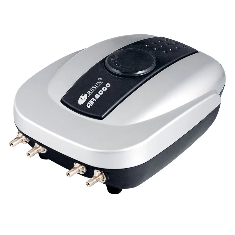 RESUN AIR-8000 Ultra Silent High Energy Saving Oxygen Air Pump for Fish Tank adjustable flow rate
