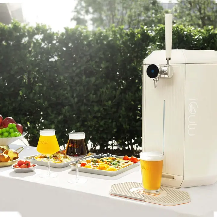 iGulu F1 Smart Home Brewing Beer Maker Machine Portable Automated Beer Brewer for Kitchen & Outdoor/Indoor Camping Use