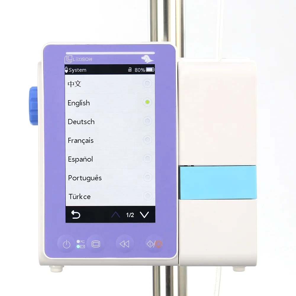 Veterinary Equipment PRIP-E500V High Quality Touch Screen Veterinary use Infusion Pump