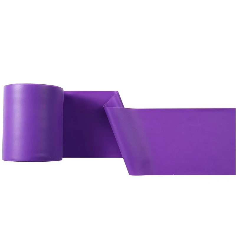 Hot Sale Custom Logo Yoga Elastic Stretching Band Exercise Rubber Resistance Band Workout Fitness Latex Theraband Roll