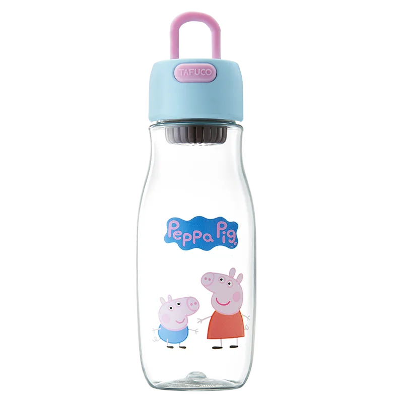 BPA FREE Tritan kids healthy sports drinking bottle 550ml water bottle with silicon rope