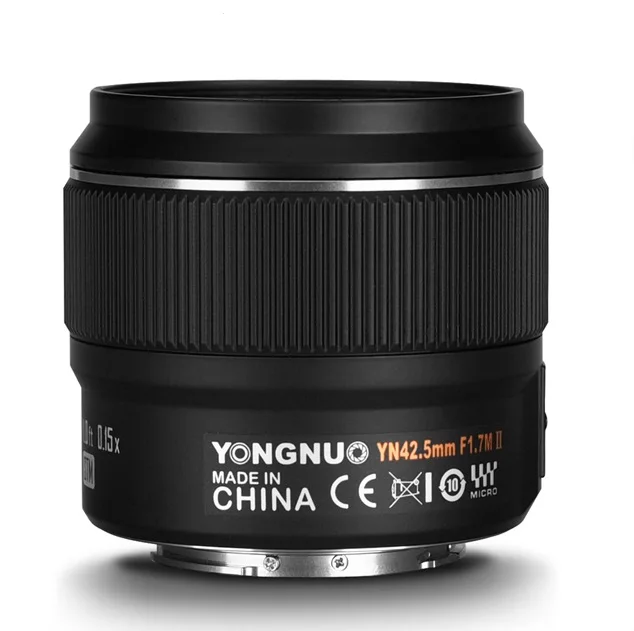 YongNuo Camera lens YN42.5mm F1.7M II camera lens