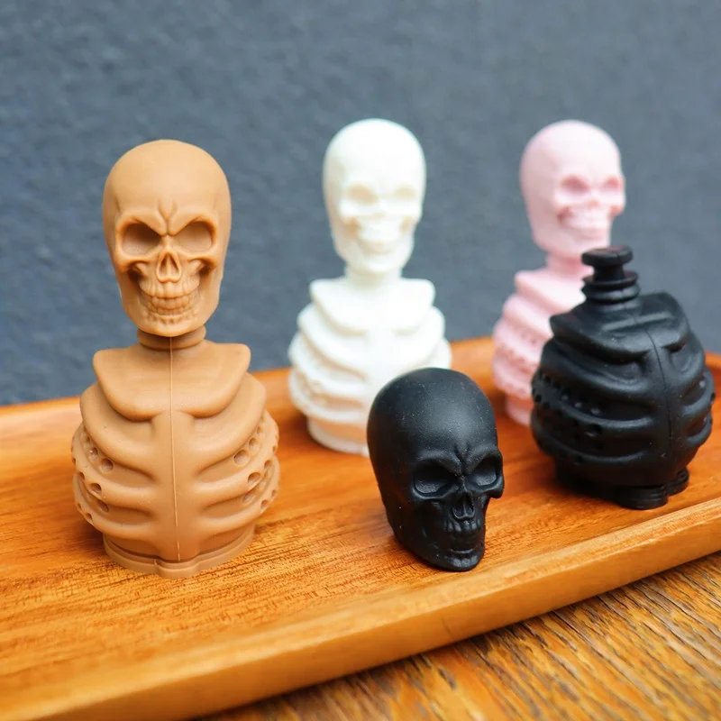 New Human Skeleton Halloween Silicone Tea Infuser