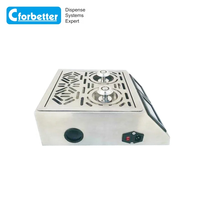 
automatic portable bottoms up beer drink dispenser two- nozzle beer cooler 