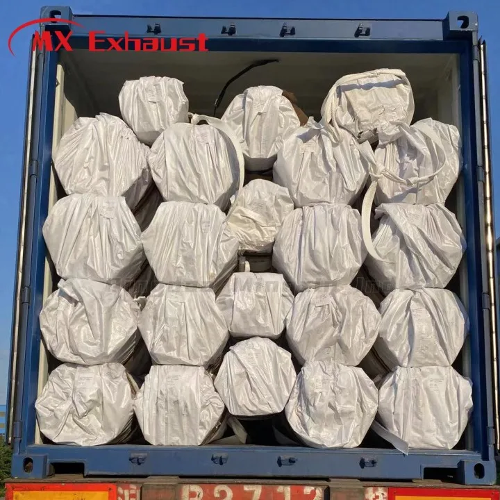 Dx53D EN10346 120g Aluminized Steel Tube Aluminum Silicon Coating Section Exhaust Emission System ASTM Certified Welding