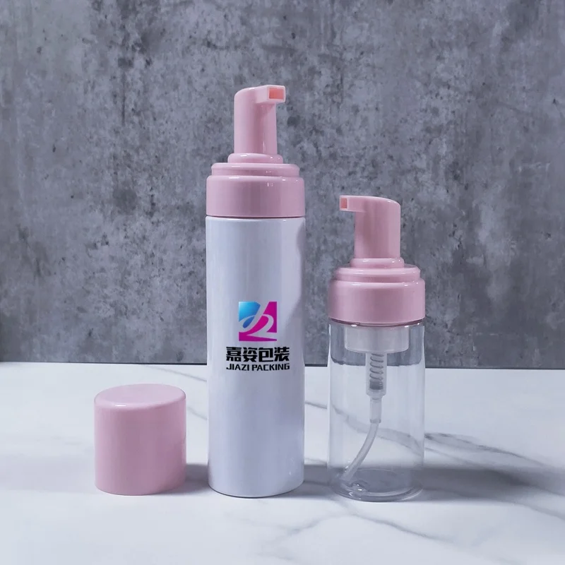 
1 Oz Rose Gold Frosted Pump Cosmetic Foam Bottle 