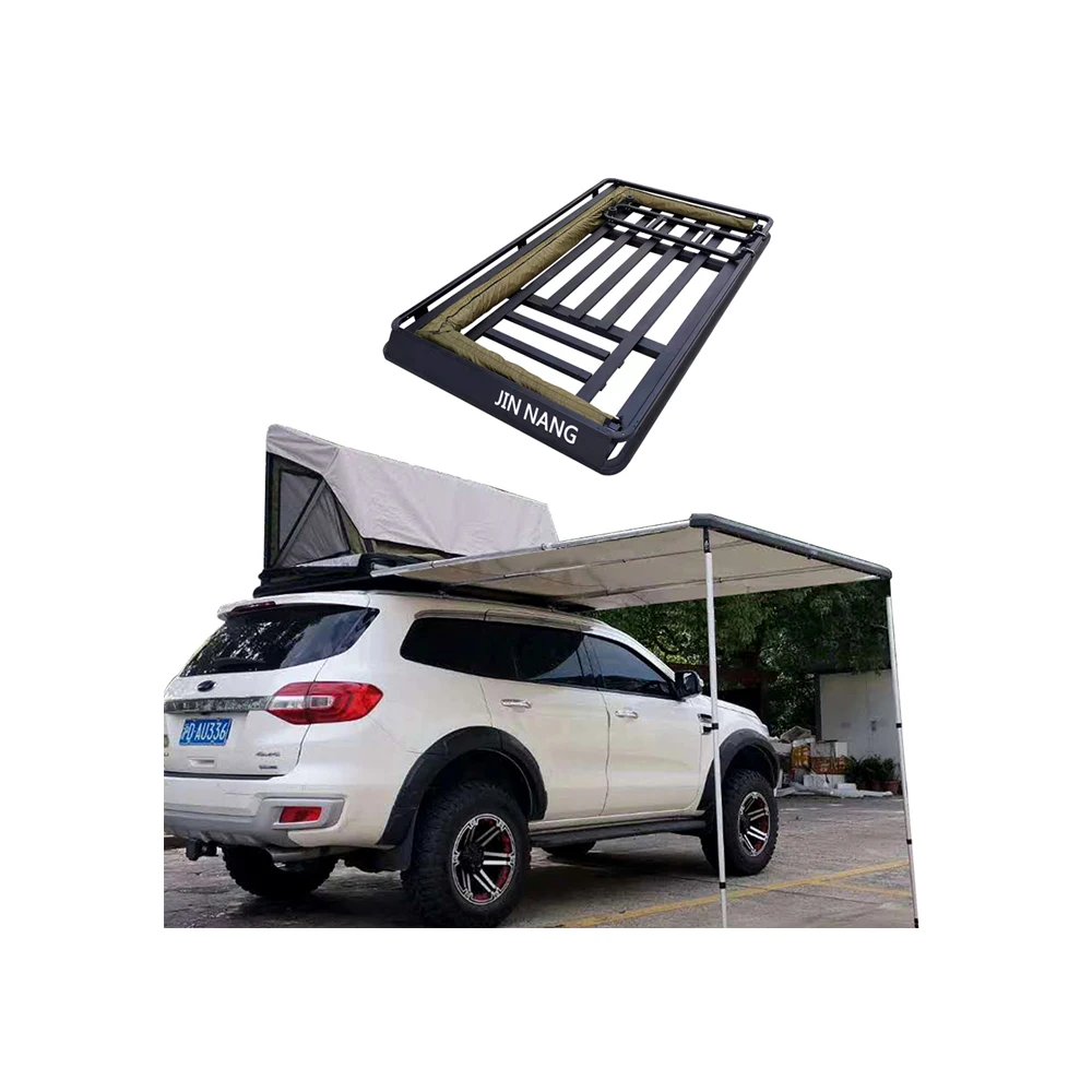 
Багажник на крышу Ford Everest со скрытой функцией палатки, на крышу палатки, туристическое снаряжение 