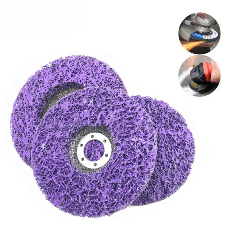 Paint Stripping Clean Disc With Fiberglass Back