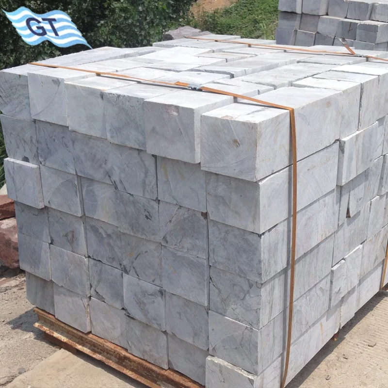 silex lining blocks installed in ball mill machine cut