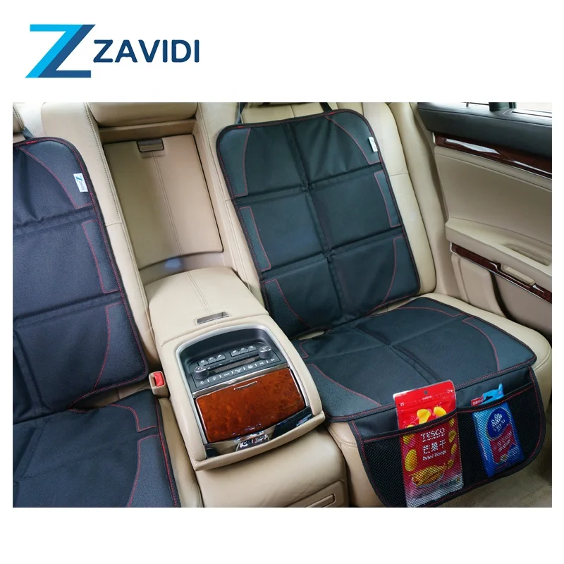 Amazon best selling anti slip black polyester baby kids car seat protector