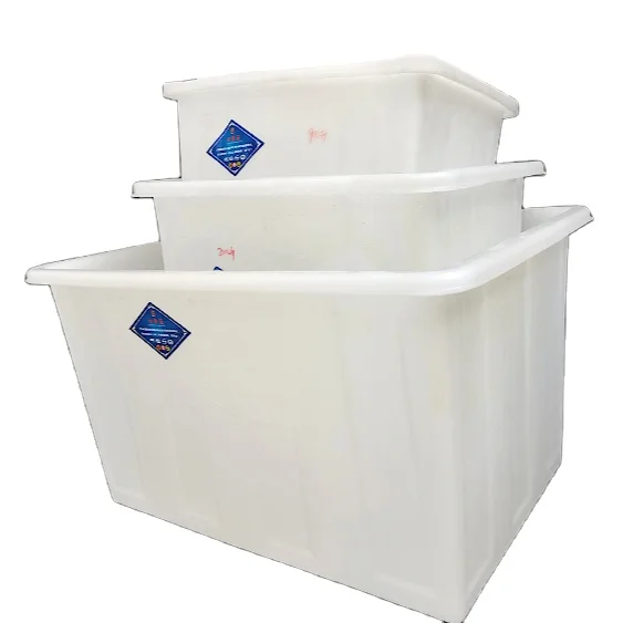 
UV-resistant LLDPE 500l 1000l 2000l 5000l big square rectangular liquid storage plastic water tank with trailer 