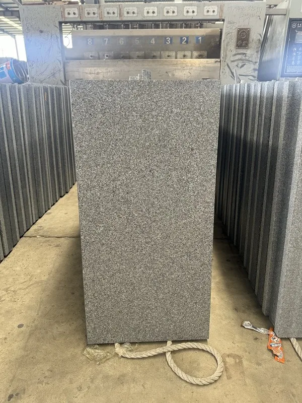 Flamed Brushed Cambodia G654 Drak Grey Granite Swimming Pool Coping Tiles Stone
