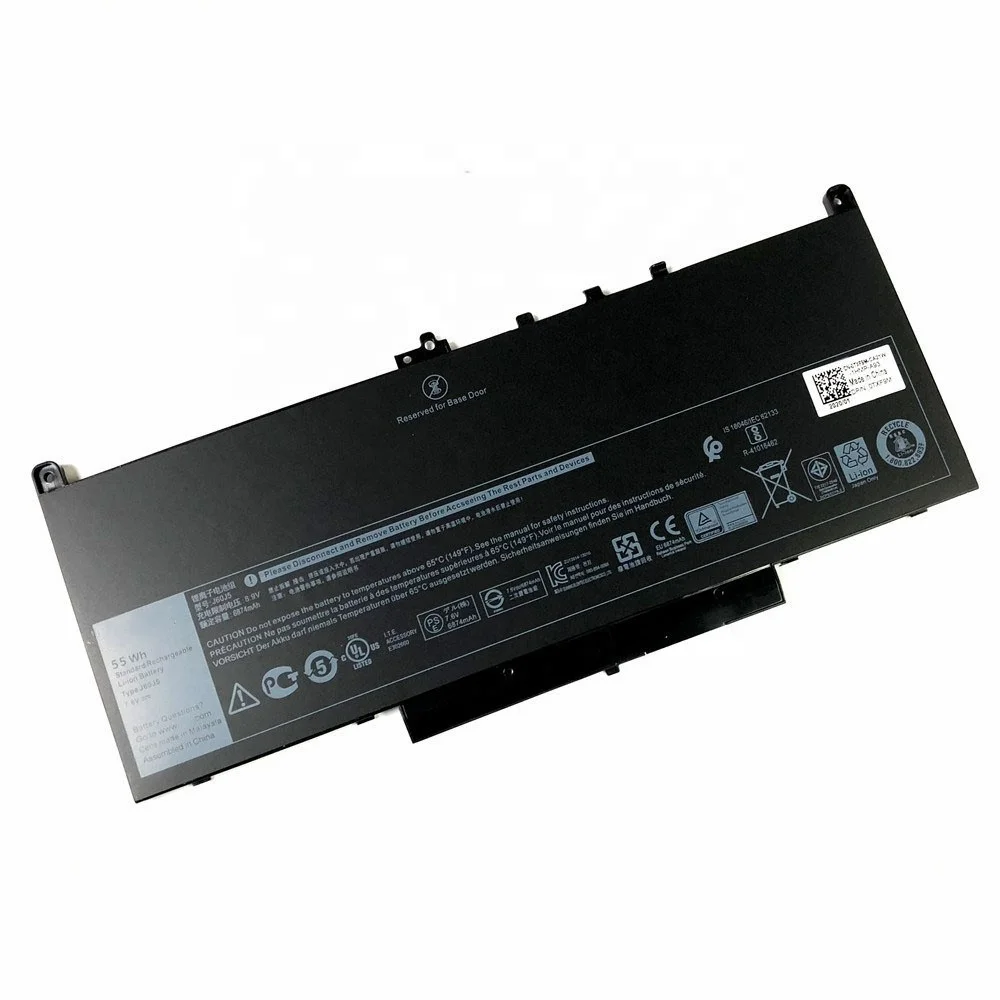 Аккумулятор R1V85 J60J5 7,6 В 55 Втч для ноутбука Dell Latitude E7270 E7470 E7260 7270 7470 J6OJ5 R1V85 MC34Y 242WD
