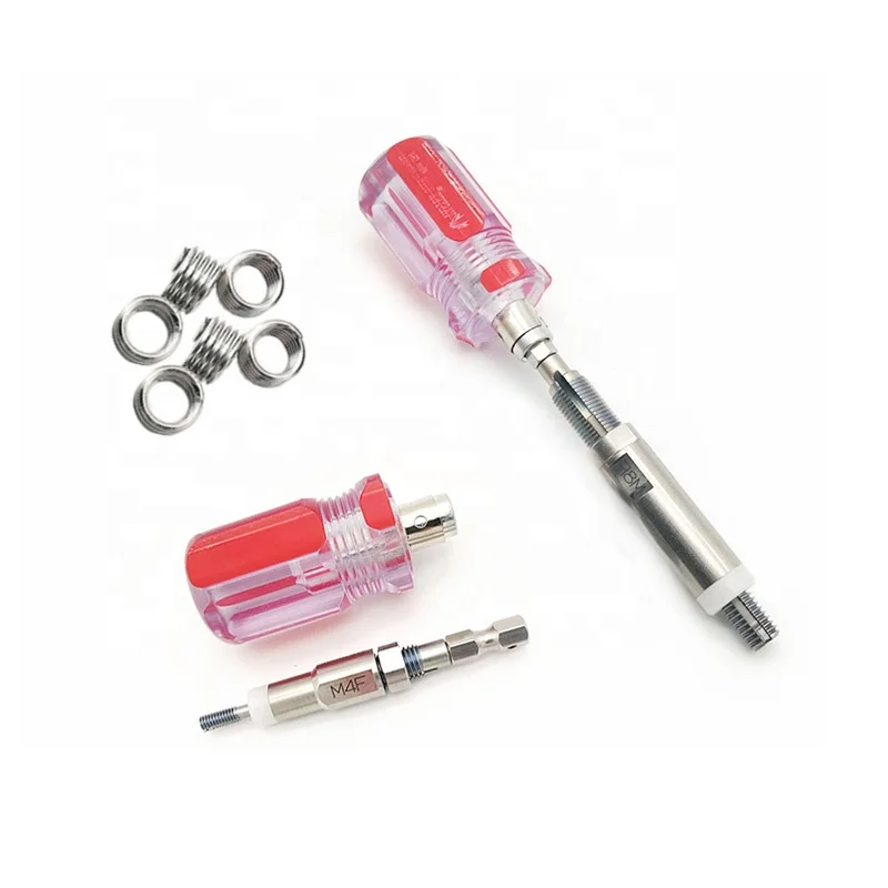 Mechanic Tools Tailless Steel Wire Thread Sleeve Installation Tool Hand Wrench Set Tools