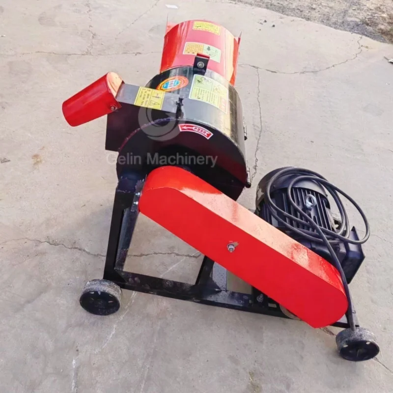 Electric Small Multifunctional Silage New Design Mini Chaff Cutter Machine For Feed Processing