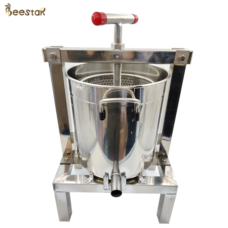 Beekeeping Equipment Stainless Steel Honey Wax Presser Bees Wax Presser for Honey Pressing