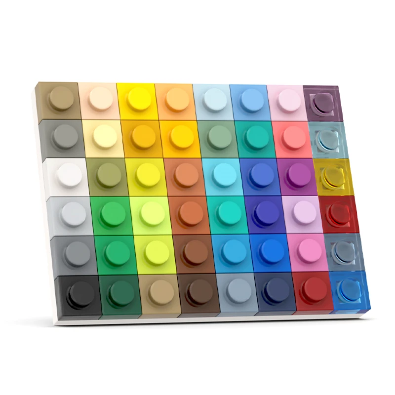 1*1 block Model kits Building block for kids 1x1 Toy bricks colorful building parts MOC brick model 3024 building sets