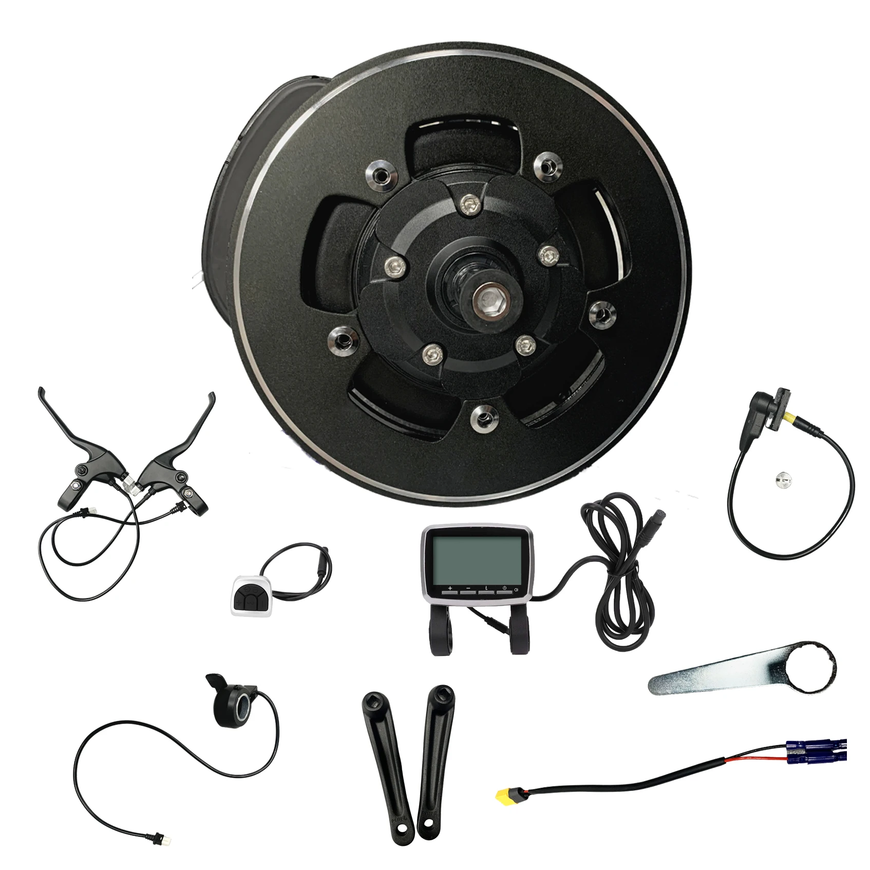 250W torque sensor LCD display mid-drive bikes bicycle electric kits ebike motor kit e-bike conversion kit