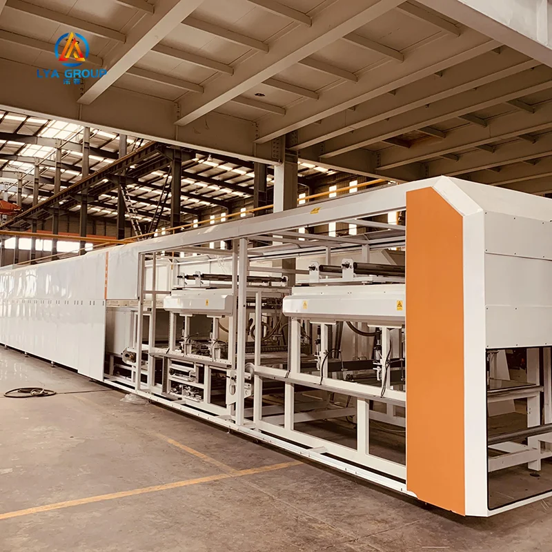 Full Automatic Flexible Veneer Sheet Artificial Stone Panel Luxury Exterior Interior Decorative Wall Production Line