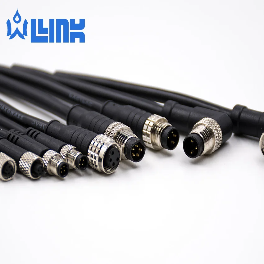 Ip68 Nmea2000 морской водонепроницаемый M12 5-контактный разъем питания кабель OLINK Nmea