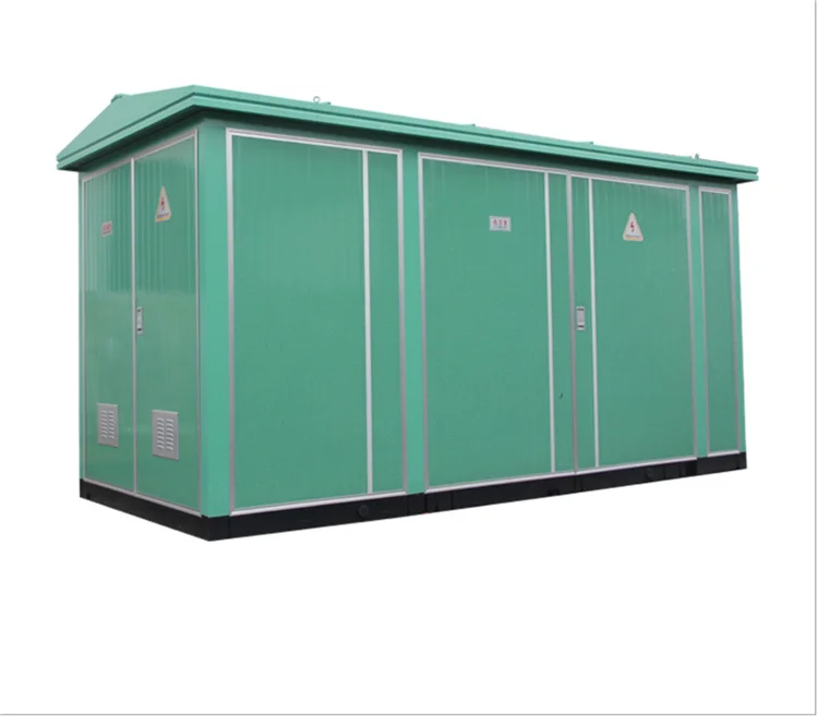 Factory price square parks residential areas pre-installed box-type distribution substation