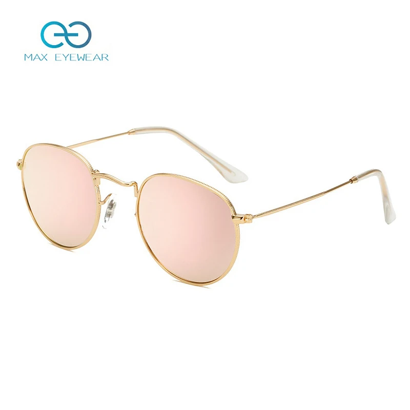 
120 women luxury round lens sunglasses metal frame fashion sunglasses newest 2020 black round sunglasses for women 