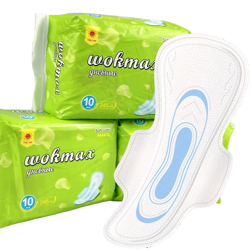 Sanitary Pads Wholesale Manufacturing Super Absorption Female Ladies Women Sanitary Napkin Pad for Women