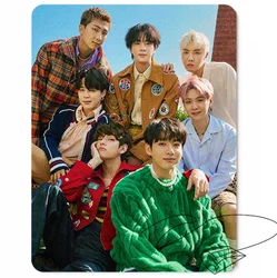 Оптовая продажа рекламный щит Bangtan Boys от KPOP Idol печатный резиновый коврик для