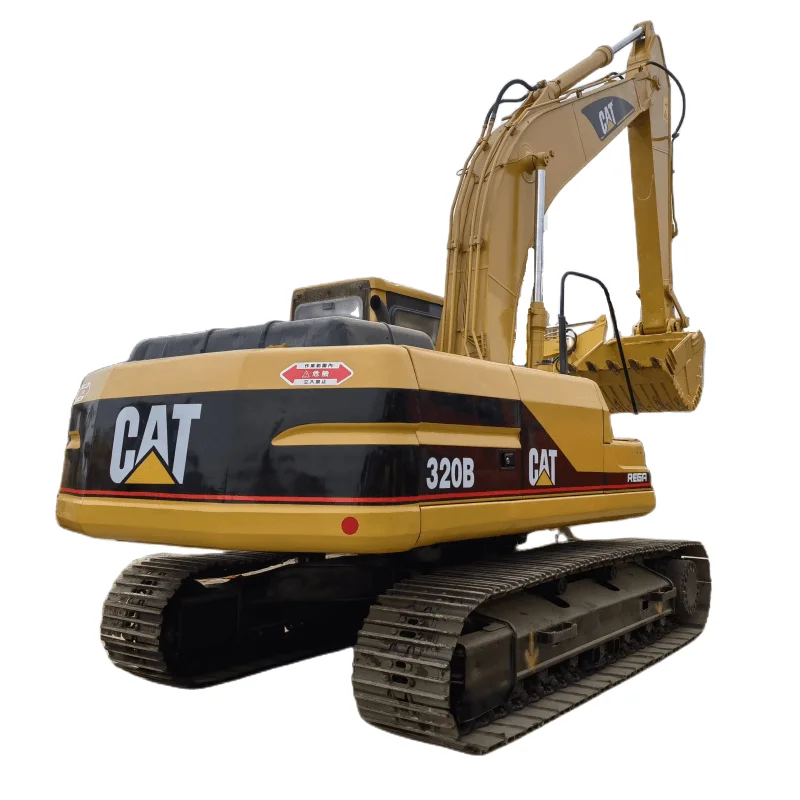 Second hand Digger original cat 320B usd 20t track Excavator on Sale hydraulic crawler excavator Automatic machinery