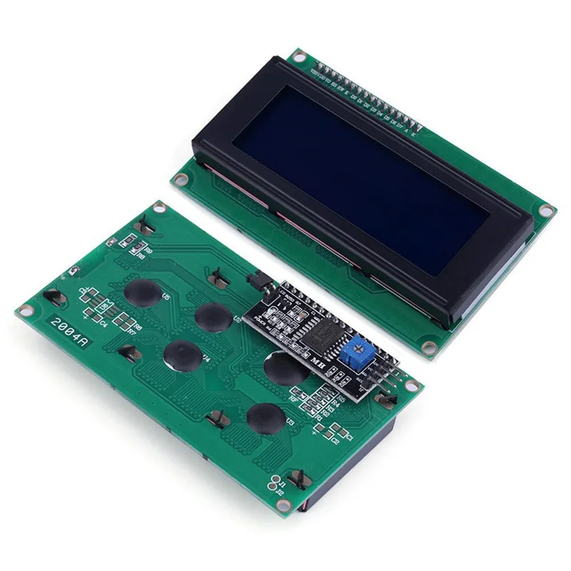 LCD2004 I2C IIC 2004A Blue Screen  LCD Module LCD/w IIC/I2C Serial Interface Adapter Module