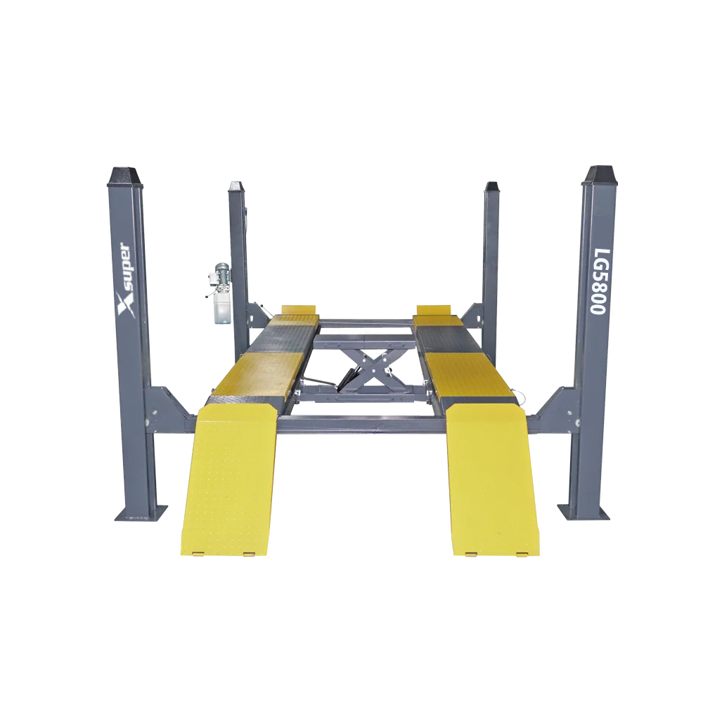 Hot Sell Garage Equipment Four Wheel Alignment Four Post Ramp for Workshop (LG5800 )
