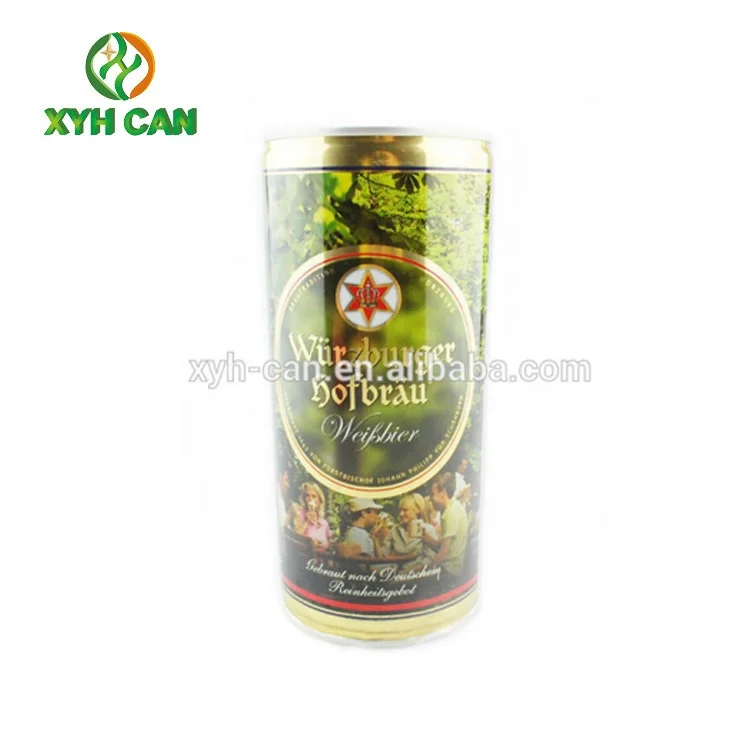 Factory price 1 liter beer tin can wholesale