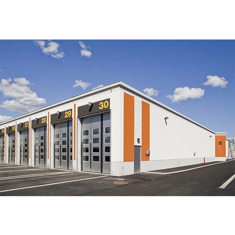 cheap flexible design multi light steel structure prefabricated flat pack warehouse