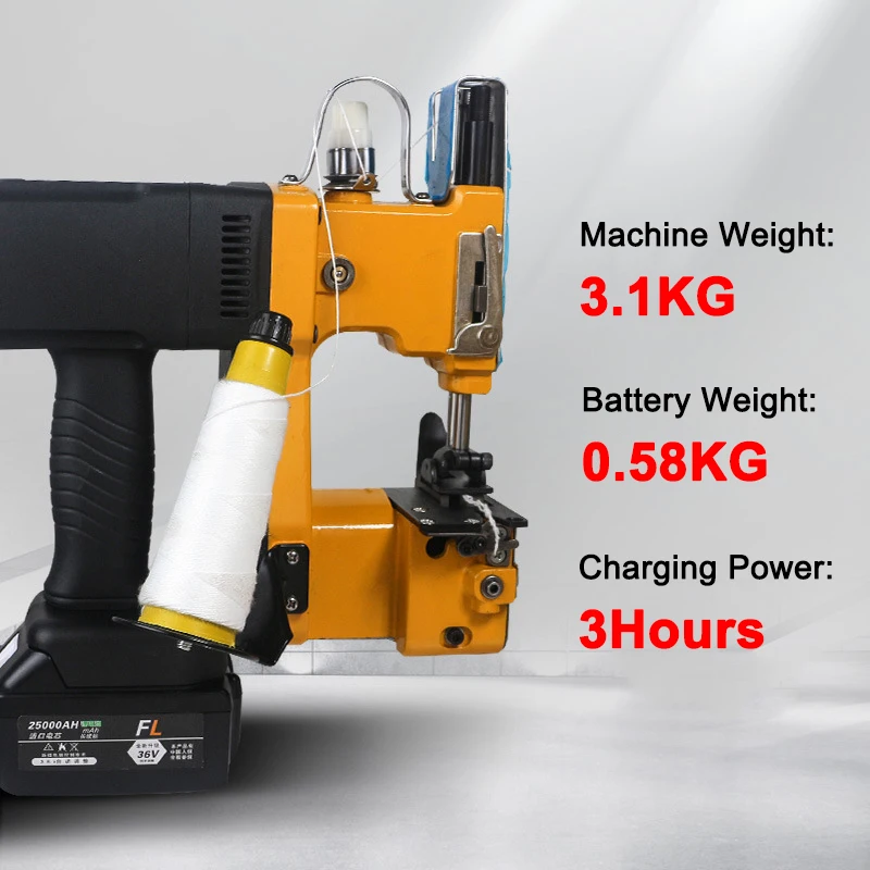Литиевая батарея для промышленных швейных машин GK9-890D портативная швейная