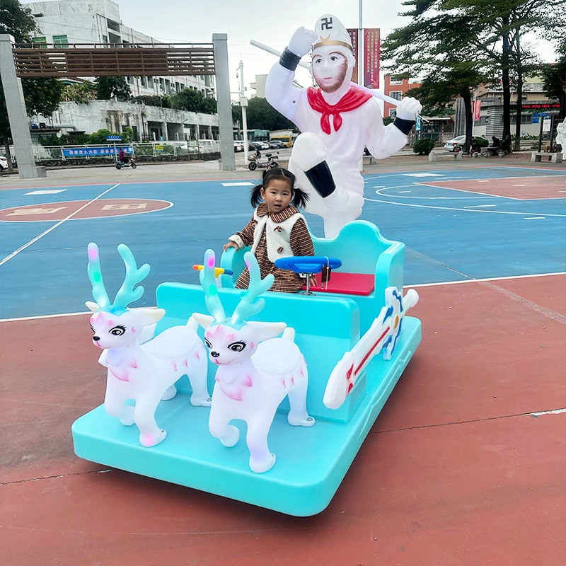 New Cool Timing Remote Start Luminous Electric Bumper Cars for Kids Indoor and Outdoor 24v  Battery Car for Amusement Park