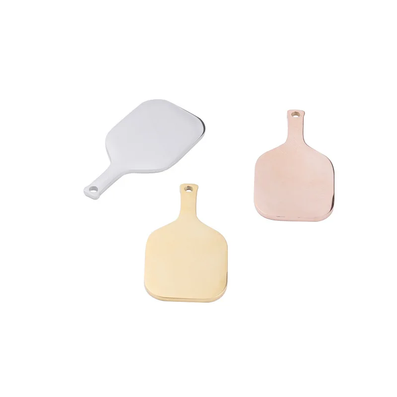 Hot Sale Mirror Polished Stainless Steel Jewelry Accessories Diy Lettering Jewelry Pendant