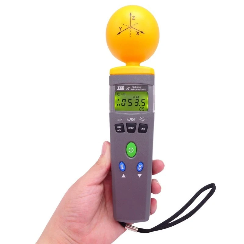 TES-92 EMF метр трехосный регистратор данных детектор электромагнитного излучения