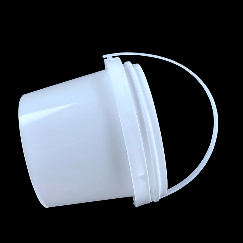 Transparent plastic barrel PP material Disdisposable packaging bucket Customizable for the logo 300ml