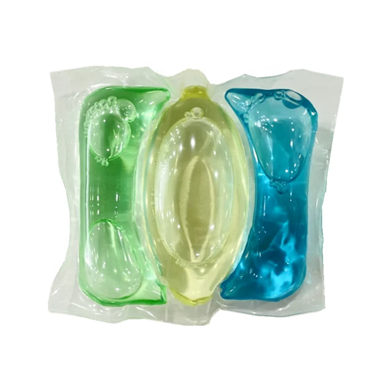 
2 in 1 Laundry Beads Protective Clothes Detergent Capsule Fresh floral fragrance 