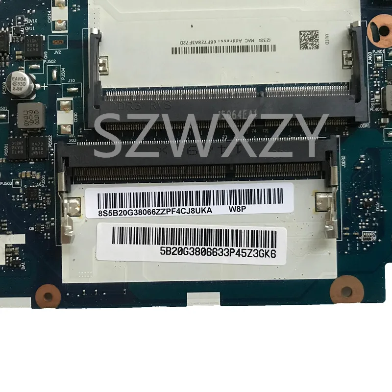 Для Lenovo G50-45 Материнская плата ноутбука 5B20G38066 ACLU5/ACLU6 NM-A281 с A8-6410 1,8 ГГц процессор DDR3L материнская плата 100% тестирование