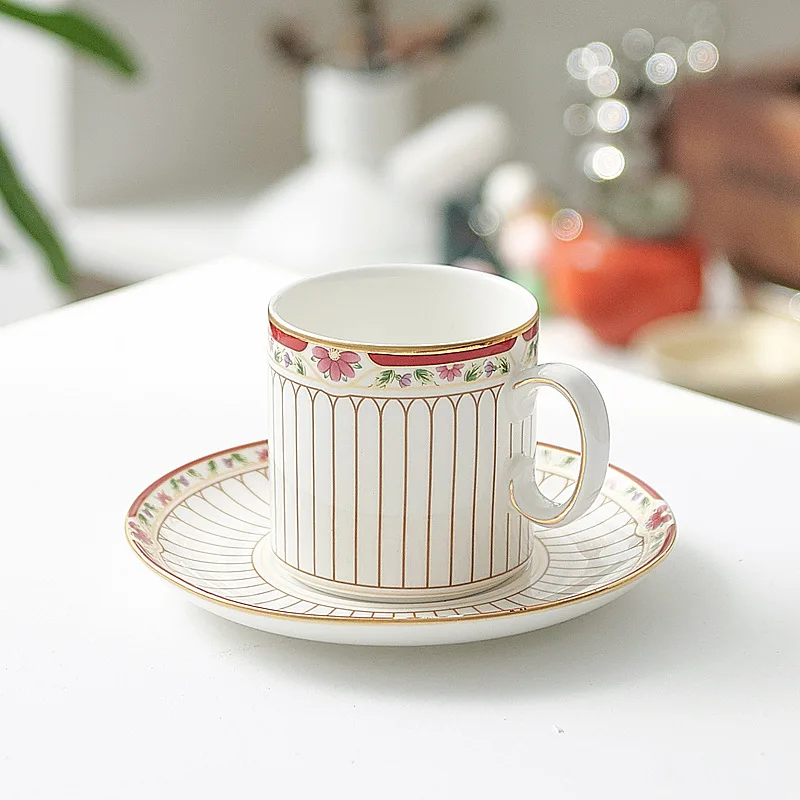 High Quality Flower Style English Tea Gift Sets China Ceramic Tea Set With Teapot For Wedding